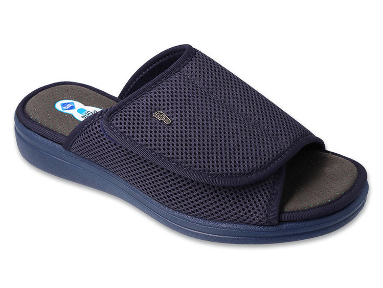 Kép BEFADO 078M002 DrORTO férfi papucs kék