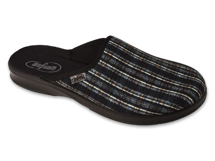 Kép BEFADO 548M045 pánské pantofle LEON ZŠ černé