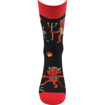 Kép LONKA Ponožky unisex mikulášské TREPIFAJXL s obrázky ČERTŮ (3 páry)
