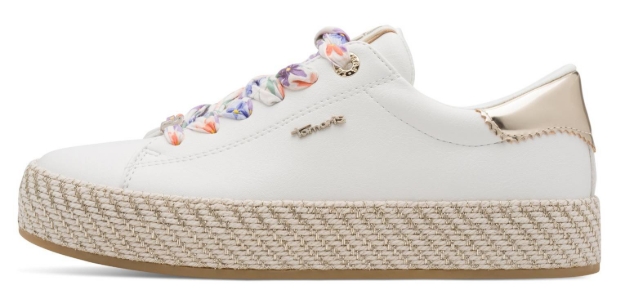 Kép Tamaris 1-23713-42-100 Női tornacipő fehér