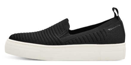 Kép Tamaris 1-24704-42-001 Női slip-on tornacipő fekete