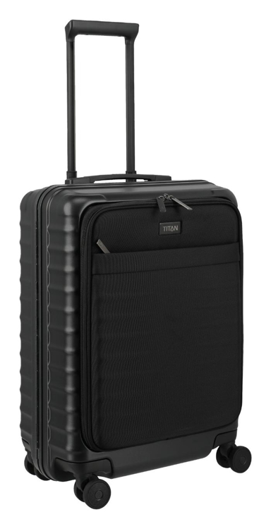 Kép Titan Overseas S Elülső zseb Nightshade fekete 42 L