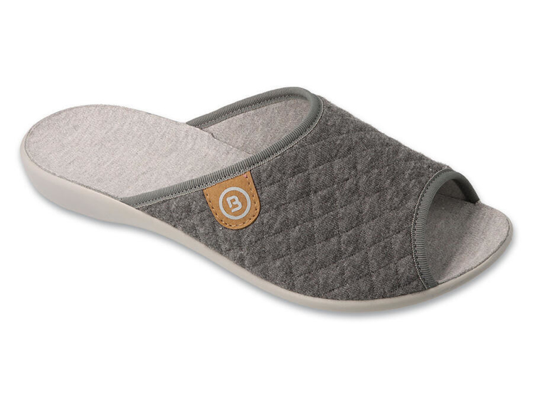 Kép BEFADO 255D009 HOME GO pantofle VIKI šedé