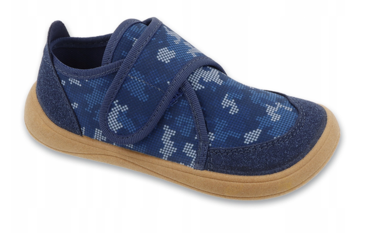 Kép BEFADO 140X001 csizma BAREFOOT kék terepszínű