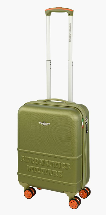 Kép Cestovní kufr Aeronautica Militare Force S AM-220-55-33 zelená 38 L