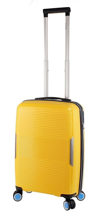 Kép Cestovní kufr Dielle 4W S PP 180-55-37 Žlutá 33 L
