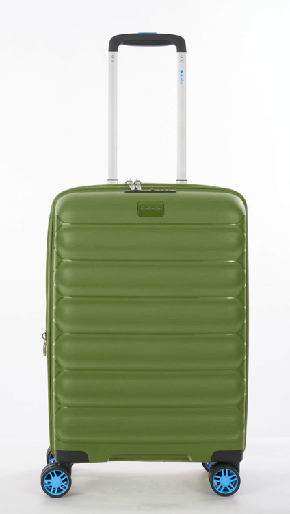 Kép Cestovní kufr Dielle 4W S PP 100-55-33 zelená 38 L