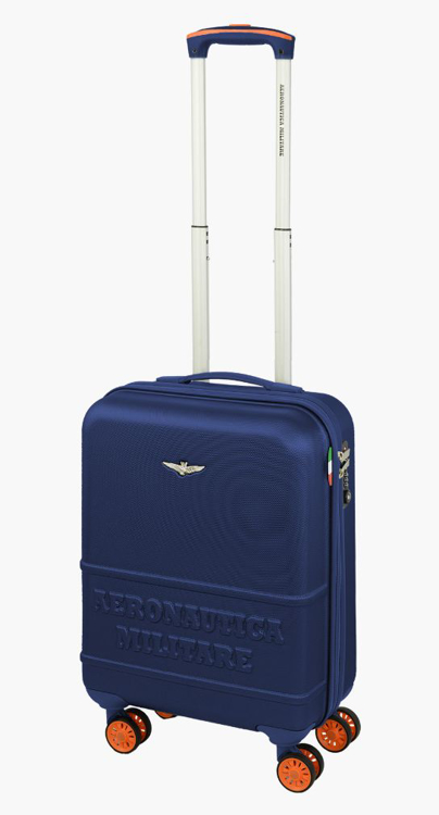 Kép Cestovní kufr Aeronautica Militare Force S AM-220-55-05 modrá 38 L