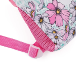 Kép Bagmaster Bag LUMI 23 B iskolatáska papucs / tornazsák - virágos tündér kék 1,5 l