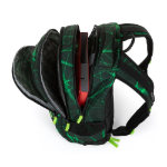 Kép Diák hátizsák DIGITAL 22 B - LASER zöld 34 l