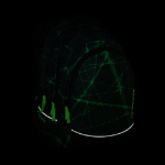 Kép Diák hátizsák DIGITAL 22 B - LASER zöld 34 l