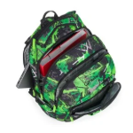 Kép Bagmaster LINCOLN 25 A diák hátizsák - zöld-fekete Zöld 30 l