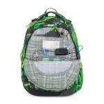 Kép Bagmaster LINCOLN 25 A diák hátizsák - zöld-fekete Zöld 30 l