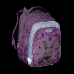 Kép Bagmaster LUMI 25 Kis iskolai szett első osztályosoknak - nyúl Rózsaszín 23 l