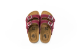 Kép BF BY-213-10-95 Női papucs sötétvörös színben