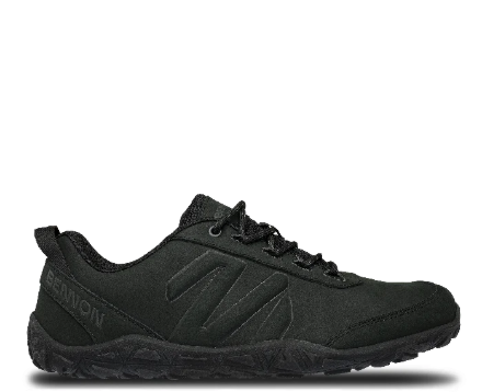 Kép BENNON Mezítlábas bőr grafit fekete