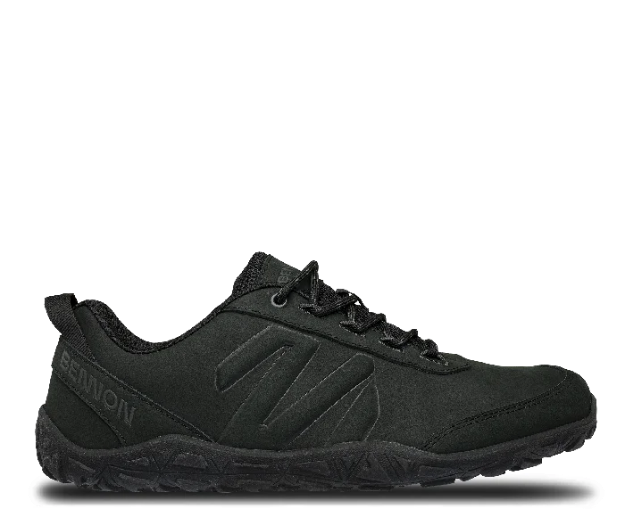 Kép BENNON Mezítlábas bőr grafit fekete