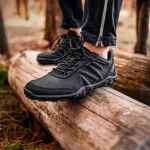 Kép BENNON Mezítlábas bőr grafit fekete