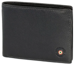 Kép Pénztárca Aeronautica Militare Plate AM-132-01 fekete