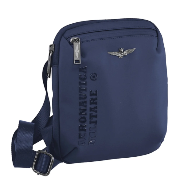 Kép Táska kereszt Aeronautica Militare Helix M AM-481-05 kék 1,5 L