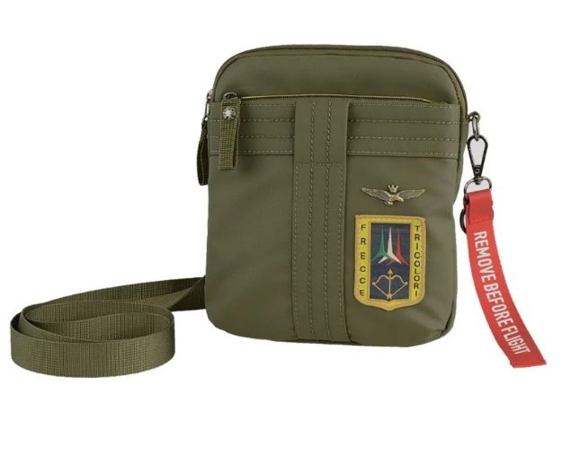 Kép Táska kereszt Aeronautica Militare Frecce AM-340-33 zöld 1,5 L