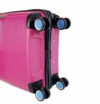 Kép Utazótáska Dielle 4W S PP 180-55-30 rózsaszín 33 L