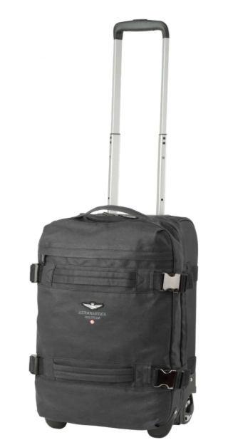 Kép Utazótáska Aeronautica Militare New city 2w S AM-546-01 fekete 33 L