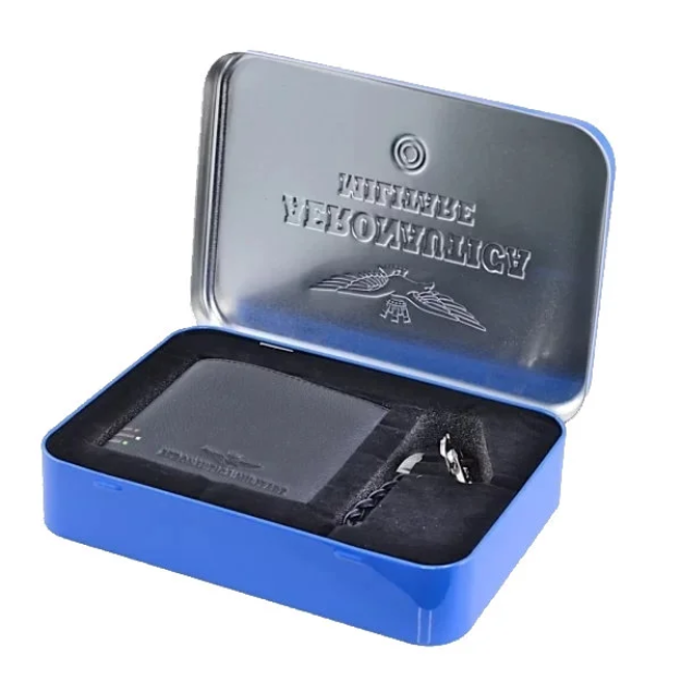 Kép Szett pénztárca és medál Aeronautica Militare ajándék AM-190-05 kék