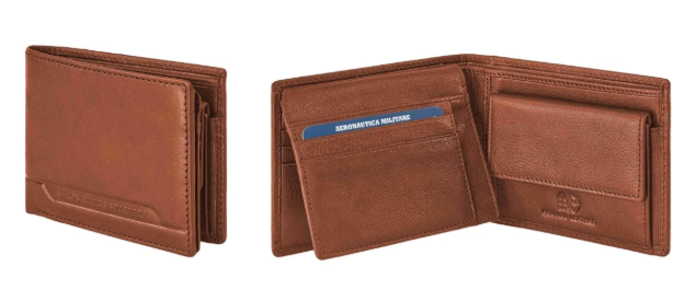 Kép Tárca Aeronautica Militare Moon AM-233-65 barna