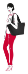 Kép Reisenthel Shopper M Fekete 15 L