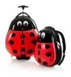 Kép Heys Travel Tots Lady Bug hátizsák és bőrönd szett Bőrönd: 19 L / Hátizsák: 4 L