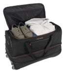 Kép Travelite Basics Kerekes táska L Fekete/kék 98/119 L