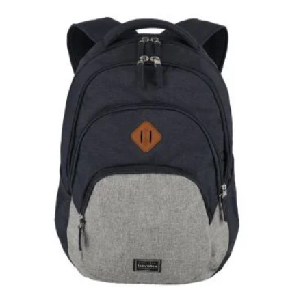 Kép Travelite Basics hátizsák Melange Navy/szürke 22 L