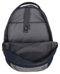 Kép Travelite Basics hátizsák Melange Navy/szürke 22 L