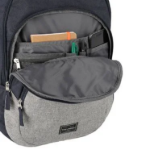 Kép Travelite Basics hátizsák Melange Navy/szürke 22 L