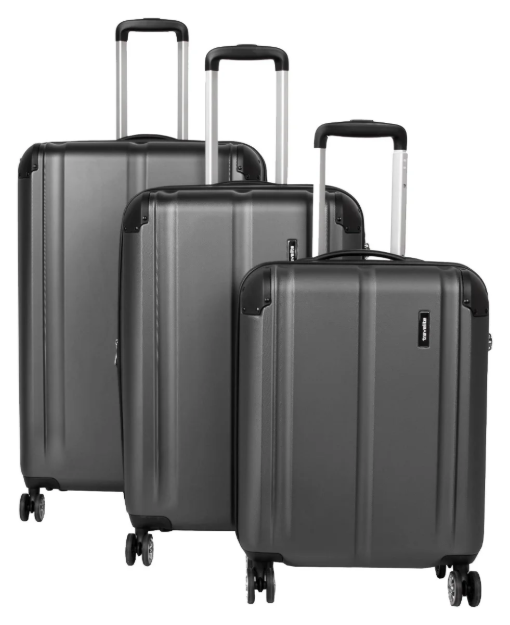 Kép Travelite City 4w S,M,L Antracit S: 40 l / M: 78/86 L: 113/124