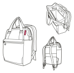 Kép Reisenthel Allrounder R fekete 12 L