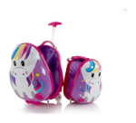 Kép Heys Travel Tots Unicorn bőrönd: 19 L / hátizsák: 4 L