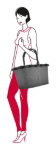 Kép Reisenthel hordtáska Twist Silver 22 L