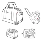 Kép Reisenthel Allrounder Trolley Twist ezüst 30 L