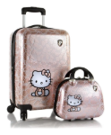 Kép Heys Kids Hello Kitty Metallic - 2 darabos bőrönd: 33,8 l / Kozmetikai tok: 3 L