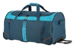 Kép Travelite Basic Active trolley utazótáska Petrol 86 L