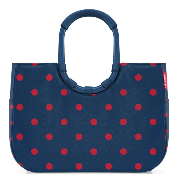 Kép Reisenthel Loopshopper L keret Vegyes pontok Piros 25 L