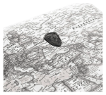 Kép Heys Journey 3G M Fekete/Fehér térkép 86 L