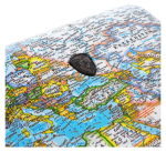 Kép Heys Journey 3G S kék térkép 49 L