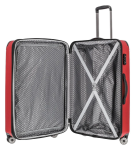 Kép Travelite City 4w S,M,L Piros S: 40 l / M: 78/86 L: 113/124