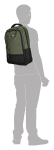 Kép Enrico Benetti Hamburg 15" notebook hátizsák Olive 25 L