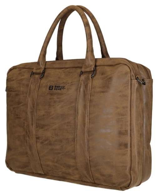 Kép Enrico Benetti Rotterdam 15" notebook táska Camel