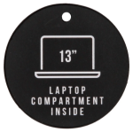 Kép Enrico Benetti Rotterdam 13" notebook hátizsák Medium Taupe