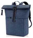 Kép Reisenthel Rolltop hátizsák Herringbone Sötétkék 22 L
